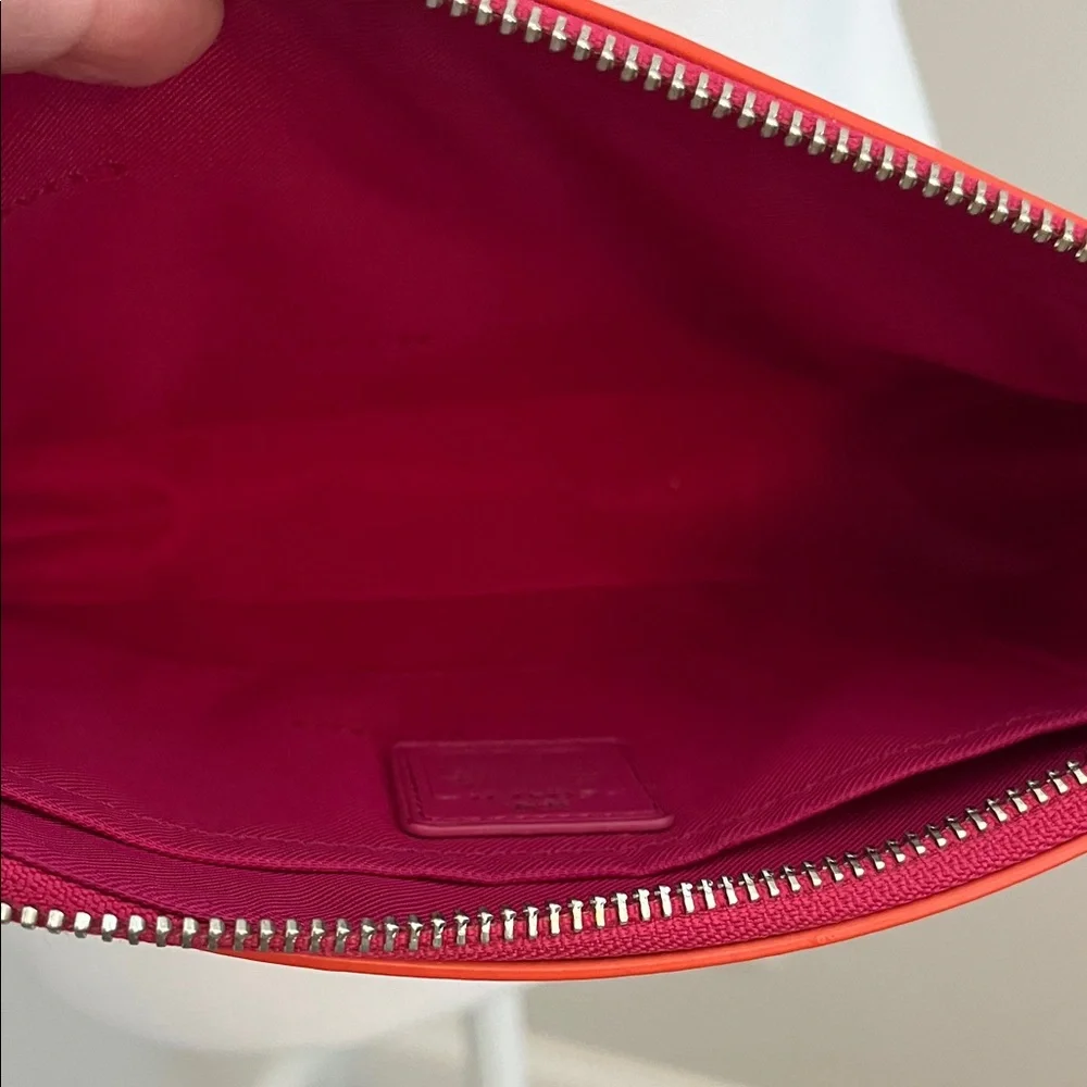 Coach Tan and pink Crossbody Bag - Picture 5 of 6